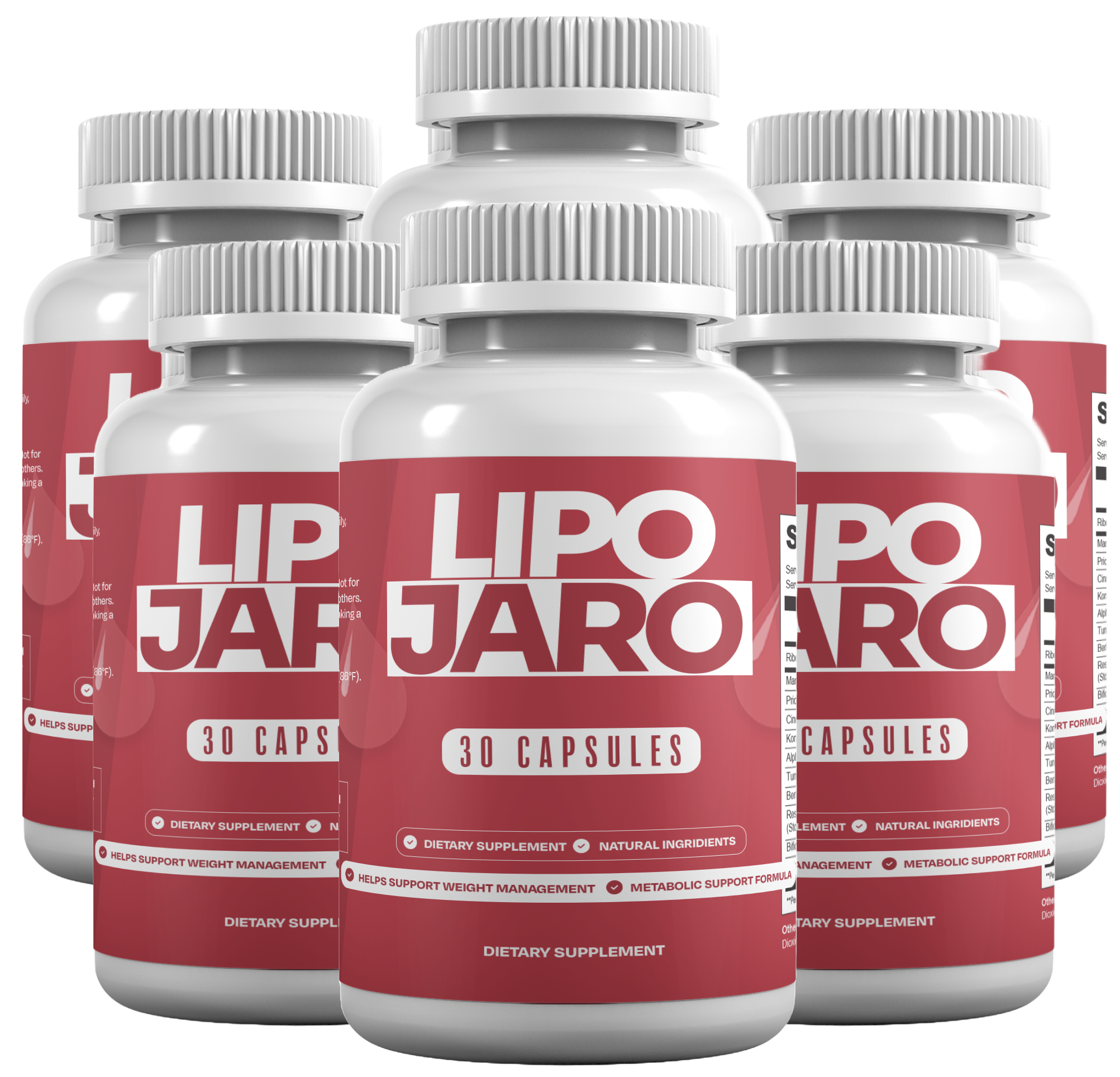 LipoJaro 6 bottle best value package